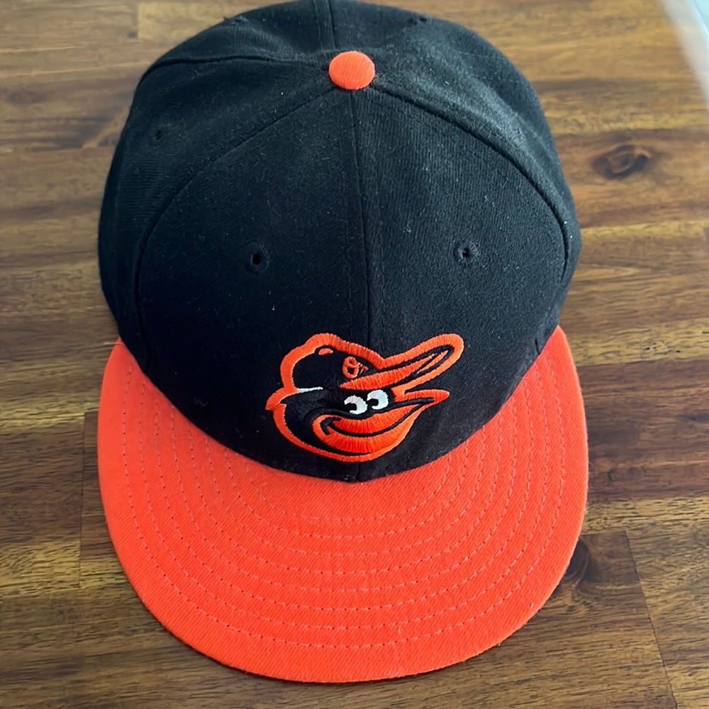 Fitted 7 1/8 orioles hat - New Era